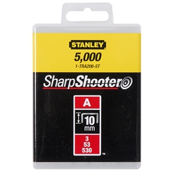 Stanley Klammern Typ A 10mm 5000 St. für Elektro- u. Handtacker Typ A stabile Verp. Nr. 1-TRA206-5T