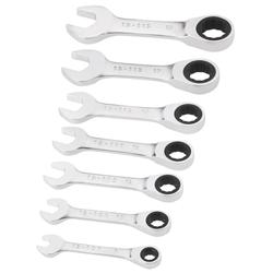 Stanley FatMax Kurzes Schraubenschlüssel Set mit Ratsche, 7-teilig Nr. FMMT82900-0