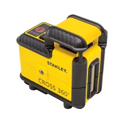 Stanley Kompakter Linien-Laser mit roter Diode, einer 360° horizontalen Linie und einer zusätzlichen vertikalen Linie Nr. STHT77504-1