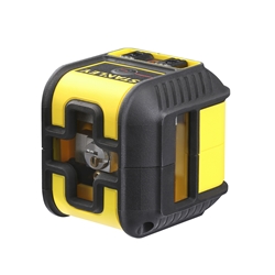 Stanley Kompakter Linien-Laser Cross90 mit roter Diode, horizontaler und vertikaler Linie mit zusätzlicher vertikaler Linie Nr. STHT77502-1