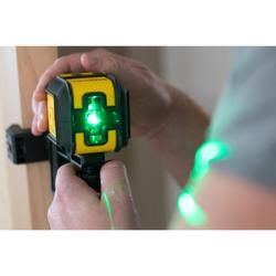 Stanley Kompakter Linien-Laser Cubix mit grüner Diode, mit einer horizontalen und einer vertikalen Linie Nr. STHT77499-1