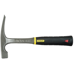 Stanley Hammer Antivibe Maurerhammer 570g Kopfabmessung 22mm Vibrationsdämpfung Nr. 1-54-022