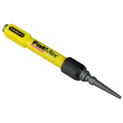 Stanley Nageltreiber FatMax L. 76mm x 0,8 + 1,6mm D. mit Wechselspitze 2-in-1 Nr. 1-58-501