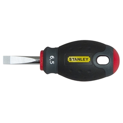 Stanley Schraubendreher FatMax Schlitz Klingenlänge 30mm B. 5,5mm mit Aufhängeauge Nr. 0-65-400