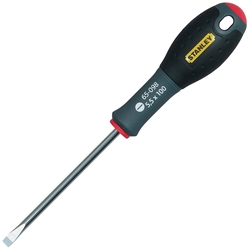 Stanley Schraubendreher FatMax Schlitz Klingenlänge 150mm B. 6,5mm mit Aufhängeauge Nr. 0-65-096