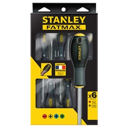 Stanley Schraubendreher-Set FatMax 6-teilig Phillips: PH0, PH1, PH2 Nr. FMHT0-62626