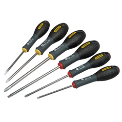 Stanley Schraubendreher-Set FatMax 7-teilig Schlitz: 6,5x150mm, PH1, PH2 Nr. FMHT0-62627