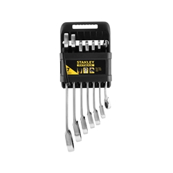 Stanley FatMax Schraubenschlüssel Set mit Ratsche, 7-teilig Nr. FMMT82848-0