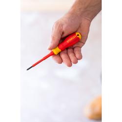 Stanley Qualitativ hochwertiges, 10-teiliges VDE Schraubendreher Set mit ergonomischem Soft-Grip Griffe Nr. STHT60032-0