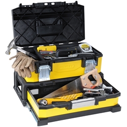 Stanley Werkzeugbox 54,5x28x33,5cm 20 Zoll entnehmbare Trage, mit Schublade Nr. 1-95-829