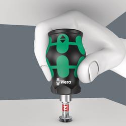 Wera Bits-Handhalter mit 6 Bits Kraftform Kompakt Stubby Magazin 1 Nr. 05008873001