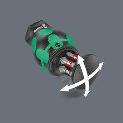 Wera Bits-Handhalter mit 6 Bits Kraftform Kompakt Stubby Magazin 2 Nr. 05008874001