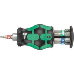 Wera Bits-Handhalter mit 7 Bits, Edelstahl Bicycle Set 11 Nr. 05004179001