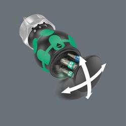 Wera Bits-Handhalter mit 7 Bits, Edelstahl Bicycle Set 5 Nr. 05004185001