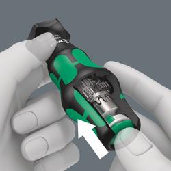 Wera Bits-Handhalter Rapidaptor Schnellwechselfutter 826 T Kraftform Turbo Nr. 05057480001