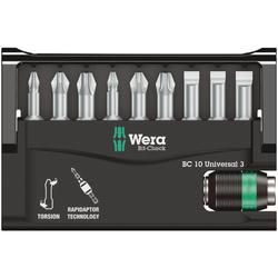 Wera Bit-Sortiment Bit-Check 10 Universal 3 Nr. 05056375001