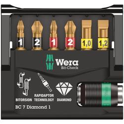 Wera Bit-Sortiment Bit-Check 7 Diamond 1 Nr. 05057416001