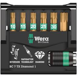 Wera Bit-Sortiment Bit-Check 7 TORX Diamond 1 Nr. 05057415001