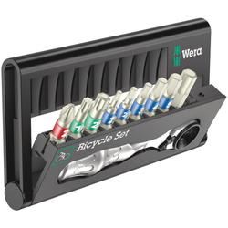 Wera Bit-Sortiment, Edelstahl mit Ratsche Bicycle Set 9 Nr. 05004177001