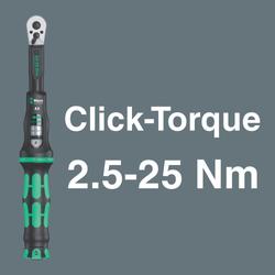 Wera Click-Torque A5 in textiler Box mit Nüssen Bicycle Set Torque 1 Nr. 05004180001