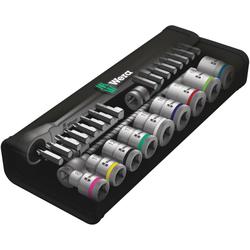 Wera Durchsteckvierkant 3/8 Zoll-Antrieb, metrisch 8100 SB 7 Zyklop Metall-Knarrensatz Nr. 05004047001