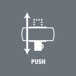Wera Durchsteckvierkant 3/8 Zoll-Antrieb, metrisch 8100 SB 7 Zyklop Metall-Knarrensatz Nr. 05004047001