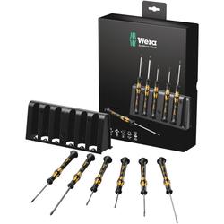 Wera Elektroniker-Schraubendrehersatz + Rack 1578 A/6 ESD Nr. 05030170001