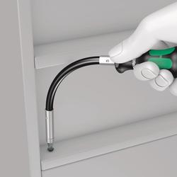 Wera extra slim mit flexiblem Schaft 393 S Bit-Handhalter Nr. 05028161001