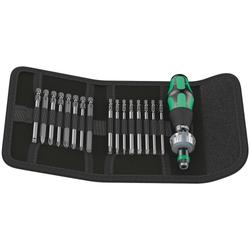 Wera Falttasche mit 89mm langen Bits Kraftform Kompakt 60 RA Nr. 05051040001