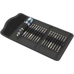 Wera Falttasche mit 89mm langen Edelstahl-Bits Kraftform Kompakt 60 Stainless Nr. 05071116001