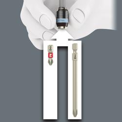 Wera Falttasche mit 89mm langen Edelstahl-Bits Kraftform Kompakt 60 Stainless Nr. 05071116001