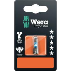 Wera Innensechskant Bit, Impaktor 840/1 IMP DC Hex-Plus 4,0x25mm SB Nr. 05073904001