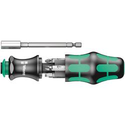 Wera Kombi-Schrauber mit 6 Bits mit Tasche Kraftform Kompakt 28 B Nr. 05134491001