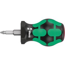 Wera Kreuzschlitz Stubby/Vergaserschraubendreher 350 Stubby PH 1x25mm Nr. 05008850001