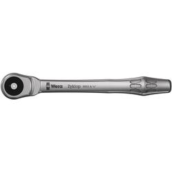 Wera mit Durchsteckvierkant mit 1/4 Zoll-Antrieb 8003 A Zyklop Metall-Knarre Nr. 05004003001