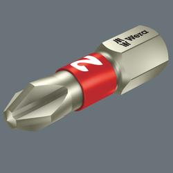 Wera Phillips-Recess-Bit, Torsionsform, Edelstahl 3851/1 TS PH 1x25mm SB Nr. 05073610001