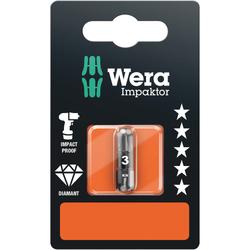 Wera Pozidriv-Bit, Impaktor 855/1 IMP DC PZ 3x25mm SB Nr. 05073922001