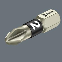 Wera Pozidriv-Bit, Torsionsform, Edelstahl 3855/1 TS PZ 1x25mm SB Nr. 05073613001