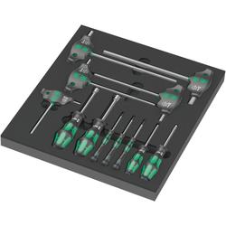 Wera Schraubendreher-Satz, 12-teilig 9713 Schaumstoffeinlage Hex Schraubendreher Set 1 Nr. 05150104001