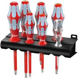 Wera Schraubendrehersatz, Edelstahl + Rack 3160 i/7 Rack Nr. 05022728001