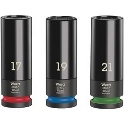 Wera SteckschlüsseleinsatZoll-Satz, 1/2 Zoll-Antrieb Wheel Impaktor C Set 1 Nr. 05004595001