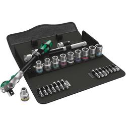 Wera Steckschlüsselsatz 1/2 Zoll-Antrieb, metrisch 8100 SC 6 Zyklop Speed-Knarrensatz Nr. 05004076001