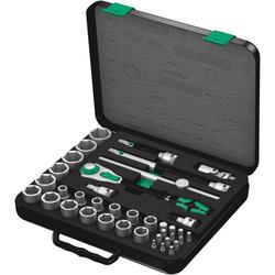 Wera Steckschlüsselsatz 1/2 Zoll-Antrieb, zöllig 8100 SC 4 Zyklop Speed-Knarrensatz Nr. 05003647001