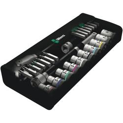 Wera Steckschlüsselsatz 1/2 Zoll-Antrieb, zöllig 8100 SC 9 Zyklop Speed-Knarrensatz Nr. 05004079001
