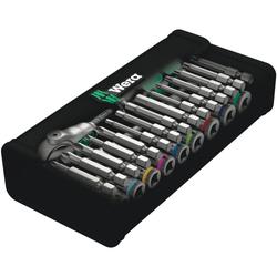Wera Steckschlüsselsatz 1/4 Zoll-Antrieb, zöllig 8100 SA 9 Zyklop Speed-Knarrensatz Nr. 05004019001