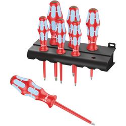 Wera TORX Schraubendrehersatz, Edelstahl + Rack 3167 i/7 Rack Nr. 05022767001