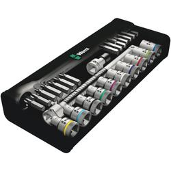 Wera Umschalthebel 1/2 Zoll-Antrieb, metrisch 8100 SC 8 Zyklop Metall-Knarrensatz Nr. 05004078001