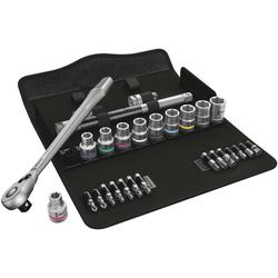 Wera Umschalthebel, 1/2 Zoll-Antrieb, zöllig 8100 SC 11 Zyklop Metall-Knarrensatz Nr. 05004081001