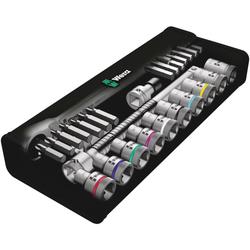 Wera Umschalthebel, 1/2 Zoll-Antrieb, zöllig 8100 SC 11 Zyklop Metall-Knarrensatz Nr. 05004081001