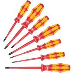 Wera VDE-isolierter Schraubendrehersatz 160 iss/7 Nr. 05135961001
